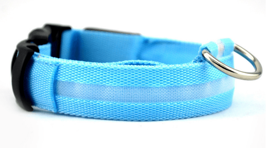 Luminous Glow-In-The-Dark Led Pet Collar: The Ultimate Night Safety Accessory For Dogs And Cats
