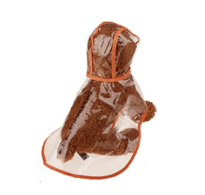 Transparent Waterproof Dog Raincoat - Stylish Protection For Your Pup