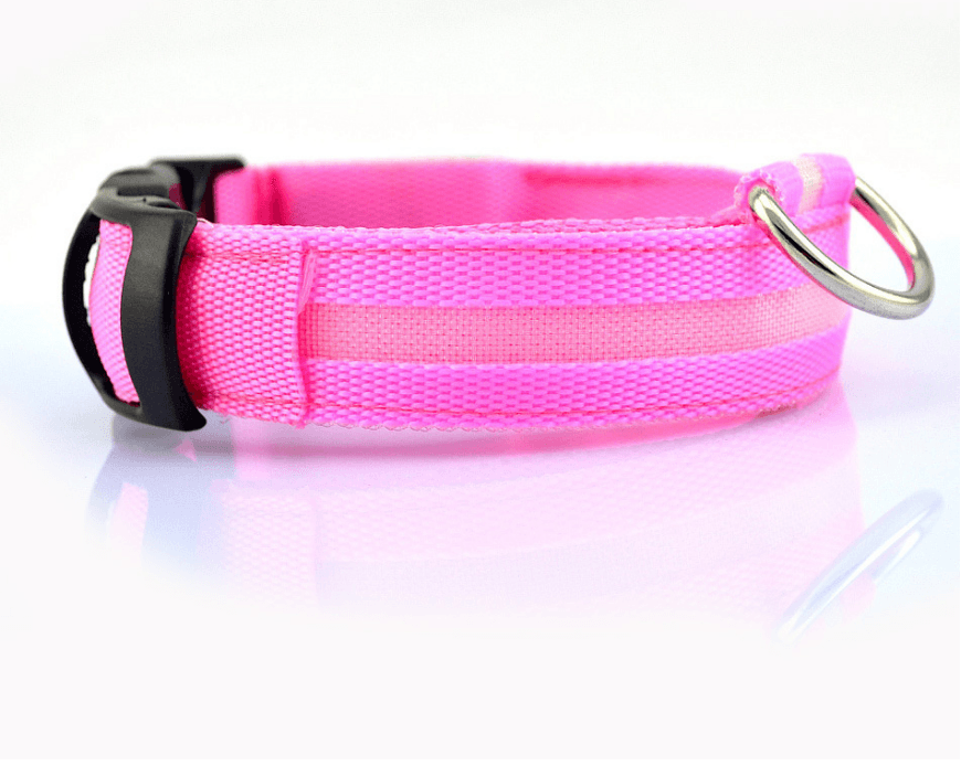 Luminous Glow-In-The-Dark Led Pet Collar: The Ultimate Night Safety Accessory For Dogs And Cats